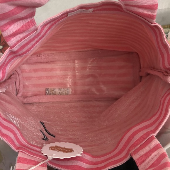 Mudpie Sequined Swan Tote Bag - Picture 3 of 5